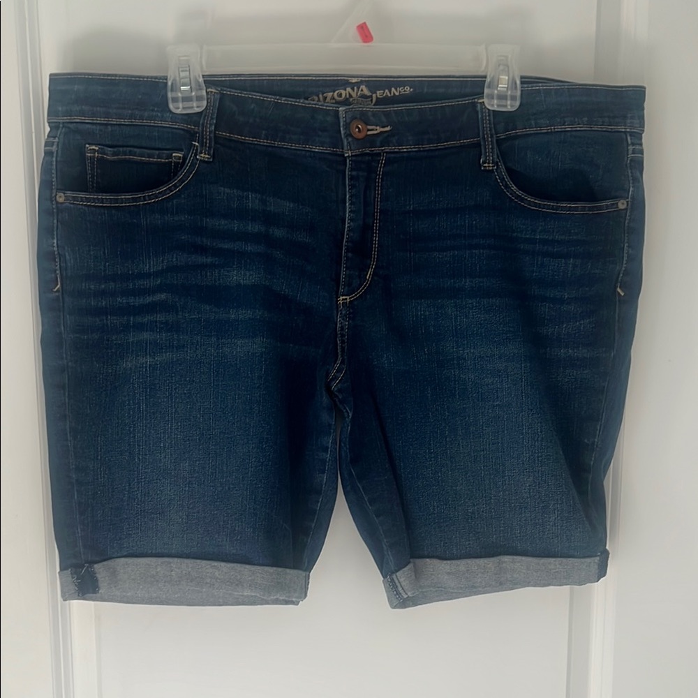 Arizona Jean Co. Dark Blue Denim Shorts